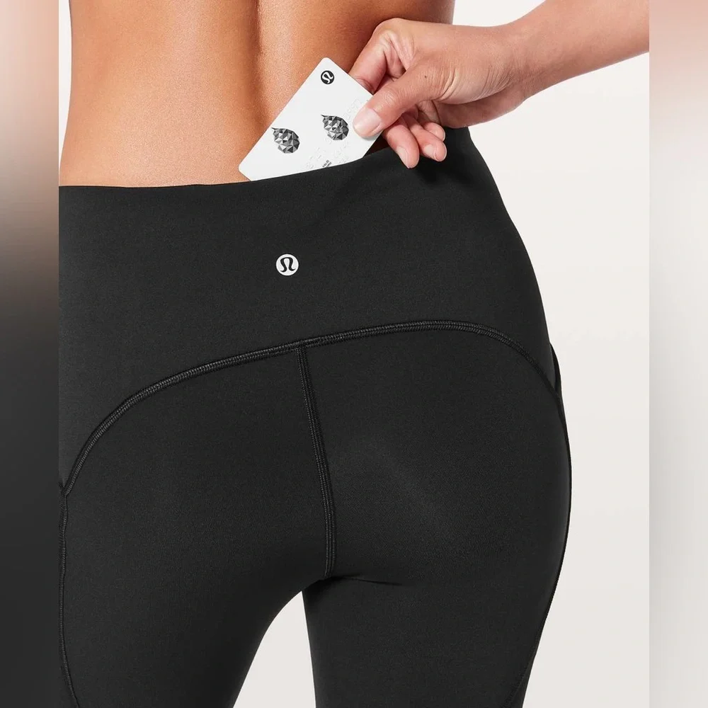 Lululemon Breezy Dot Crop *19" - Size 6 - Picture 4 of 12